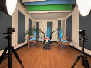 Studio space in workspace